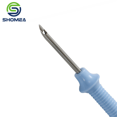 SHOMEA Custom DIY Thin Wall Stainless Steel hook  Embroidery Needle with back eye