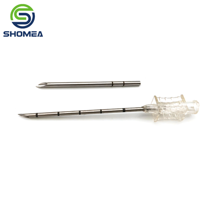SHOMEA Custom 304/ 316 Stainless steel trocar needle with laser marking