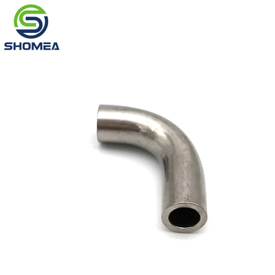 Shomea Customized Stainless Steel 90 degree bent tube with round end