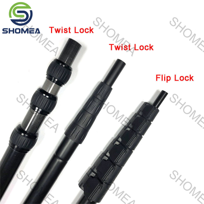 Custom Highly Tool Extendable Pole Regulating Heavy Duty Tube Aluminium Alloy Telescopic Pole