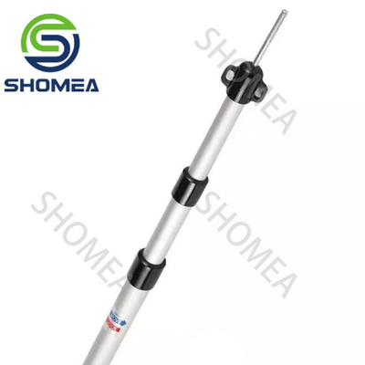 Custom Aluminum Alloy Rod Electroplate Retracted Tube Telescoping Customized Color Fine Polished Telescopic Pole