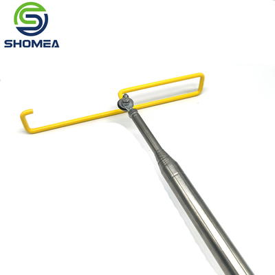 Custom stainless steel telescopic rod for Frisbee picking