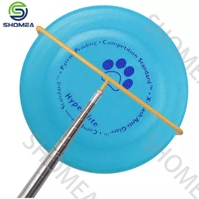 Custom stainless steel telescopic rod for Frisbee picking