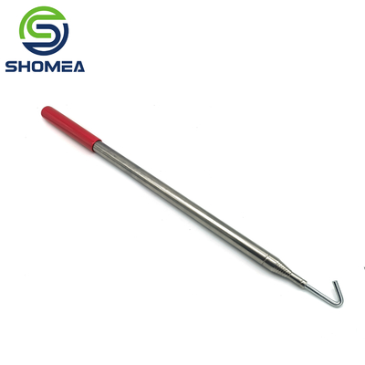 Custom stainless steel telescopic rod for Frisbee picking