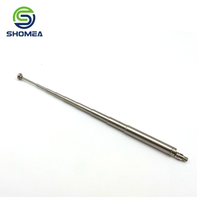 Custom stainless steel pencil point telescopic pole