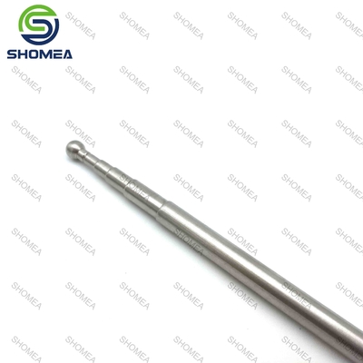 Custom Brass nickel plated telescopic aerial with thread