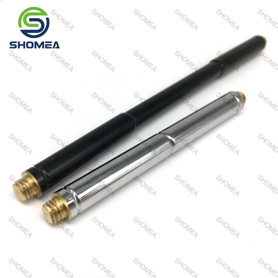 Custom stainless steel head threaded double end expansion pole