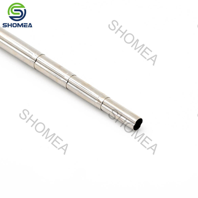 Custom stainless steel Telescopic pole with thread line