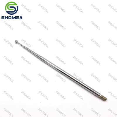Custom Stainless Steel Telescopic aerial with male thread