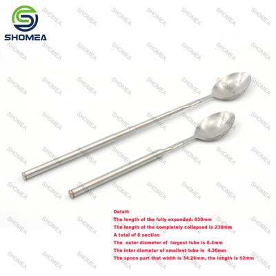 Custom Stainless steel BBQ telescopic fork