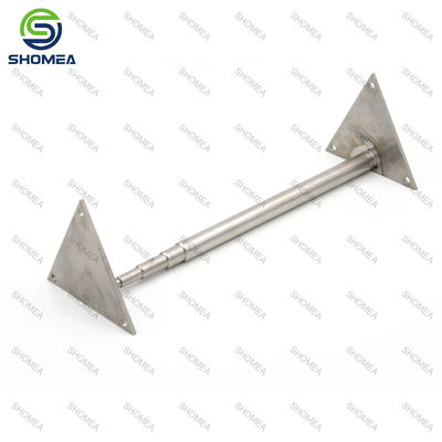 Custom Stainless steel telescopic rod with welded triangle