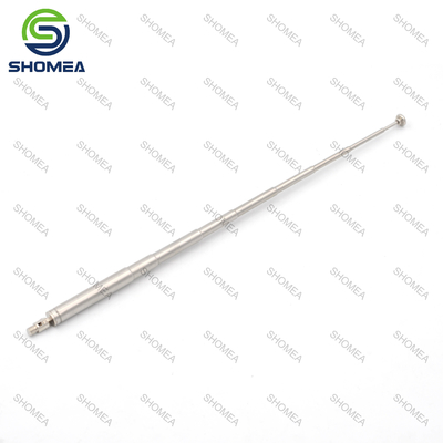 Custom Stainless steel  telescopic pole with rubber handle