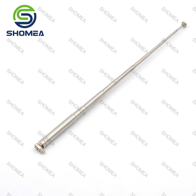 Custom Stainless steel  telescopic pole with rubber handle