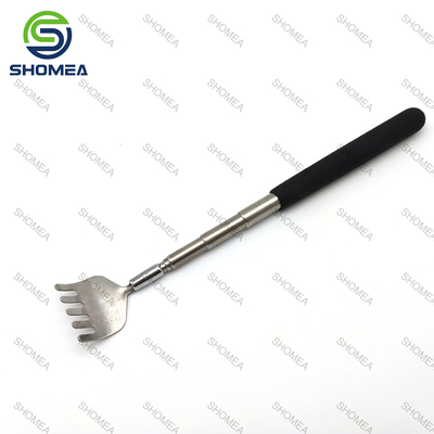 Custom Stainless steel  telescopic pole with rubber handle