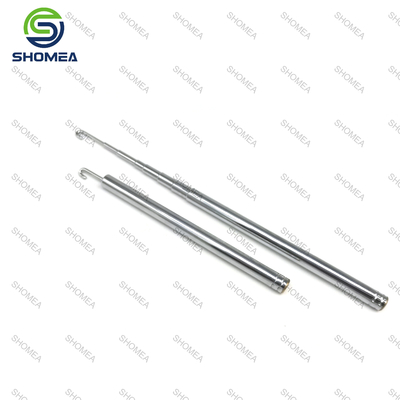Custom Brass nickel Chrom plated telescopic rod with hook