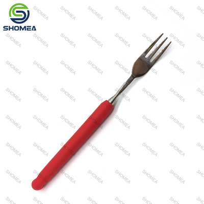 Custom BBQ Stainless steel retractable grill fork