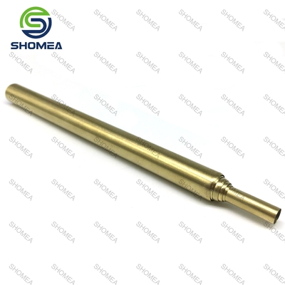 Custom Stainless Steel  Rose gold telescopic straws