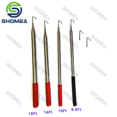 Custom Stainless steel telescopic golf club with hook