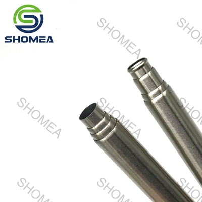 Custom Stainless steel Telescopic straw with bulge at both ends