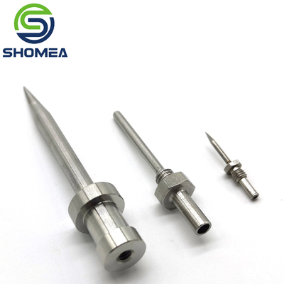 Customized small diameter Stainless Steel Side hole pencil point needle with male thread