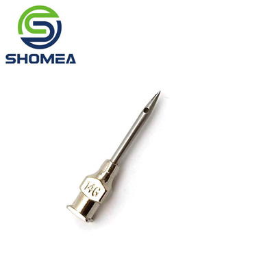 Shomea Customized 14G Stainless Steel pencil point needle with side hole