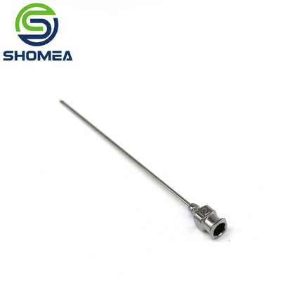 Customized Stainless Steel 12G long three bevel end needle with luer lock