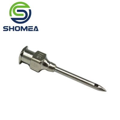 Customized Stainless Steel 12G long three bevel end needle with luer lock