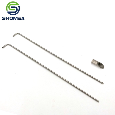 Customized Small diameter Stainless Steel single bevel open end needle