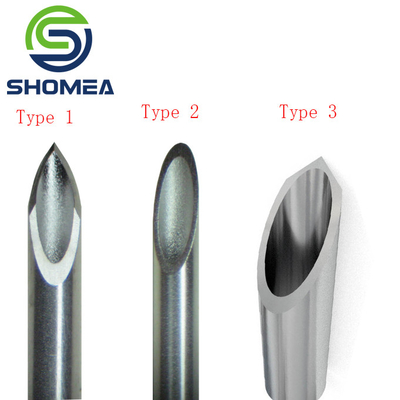 Customized 4G-32G 304/ 316 Electrolytic Polishing back cut needle