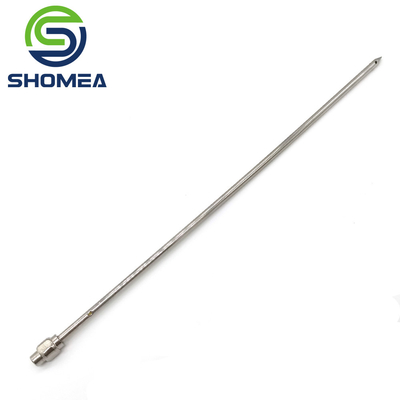 Customized  Stainless Steel Meat Marinade injector pencil point needle with side hole