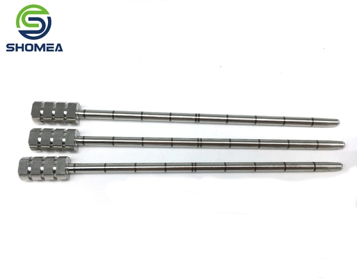 Shomea Customized Stainless Steel laser marking  bone marrow biopsy needle with metal base