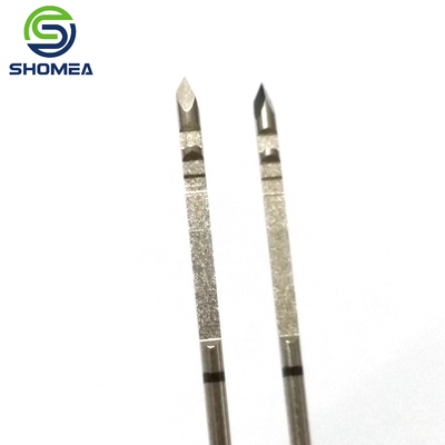 Shomea Customized 21G-32G Solid Stainless Steel blood Lancet needle with three bevel end