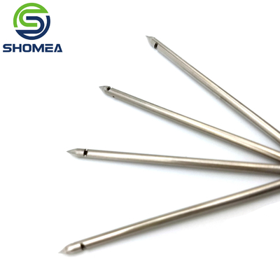 Customized small diameter  Electrolytic polishing Stainless Steel Sampling needle with side hole