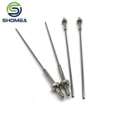 Customized small diameter  Electrolytic polishing Stainless Steel Sampling needle with side hole
