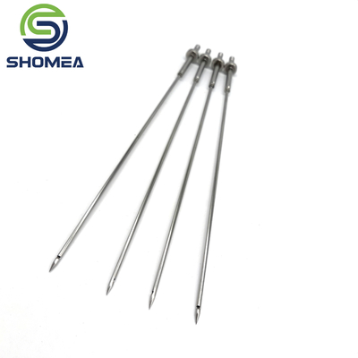 Customized small diameter  Electrolytic polishing Stainless Steel Sampling needle with side hole