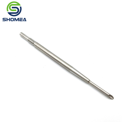 Customized welded solid single bevel end needle use for Medical laboratory equipment