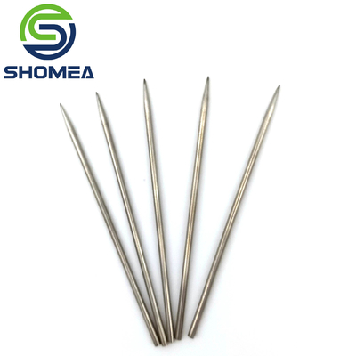 Customized high hardness Solid Stainless steel textile needle with pencil tip sharp