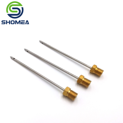 Customized  Teflon Plated stainless steel discharging needle with side hole