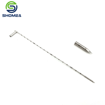 Customized  Electronical Polishing Stainless Steel laser Marking needle with three bevel end