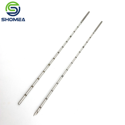 Customized  Electronical Polishing Stainless Steel laser Marking needle with three bevel end