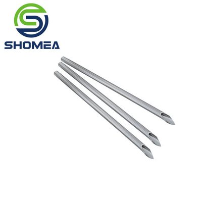 Customized  304/ 316 Passivation polishing Stainless Steel Hollow Lancet needle with Sharp tip