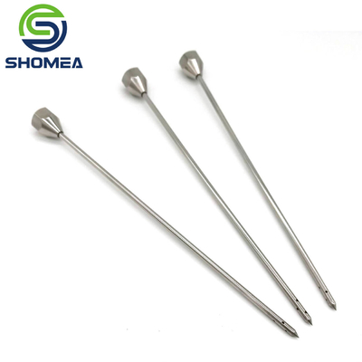 Customized  Stainless Steel Animals Soft tissue biopsy needle with pencil tip Sharp