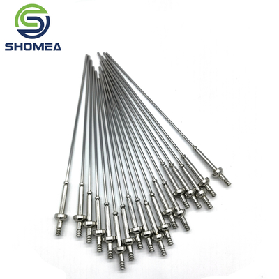 Customized thin wall stainless steel long needle with chamfering end