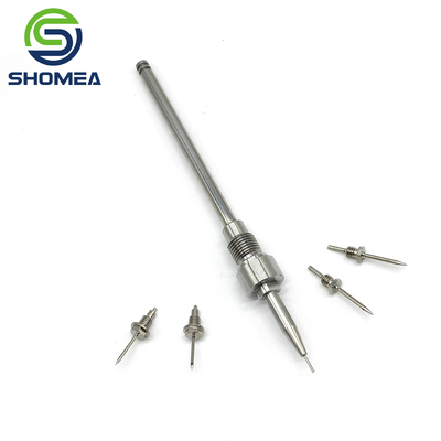 Customized high precission Electrolytic polishing Hair transplant needle with male thread