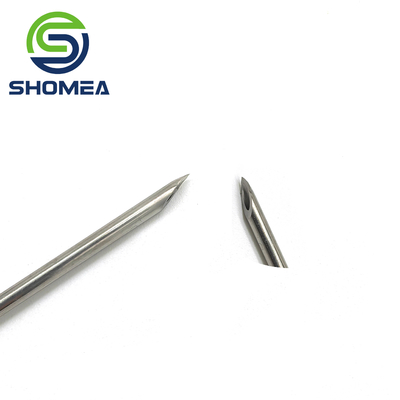 Shomea Customized thick wall  stainless steel bent sharp needle