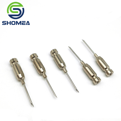 SHOMEA Customized 0.5-1.2mm Stainless Steel tri-bevel end needle with hub