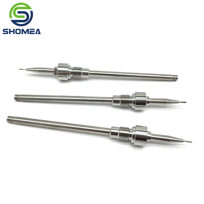 SHOMEA Customized brass plated metal base Stainless steel lancet needle