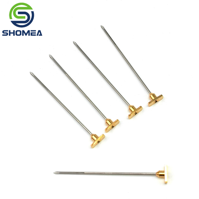 Customized 0.6-1.2mm Diameter  Stainless Steel Hair Implants Needle With Sharp Tip
