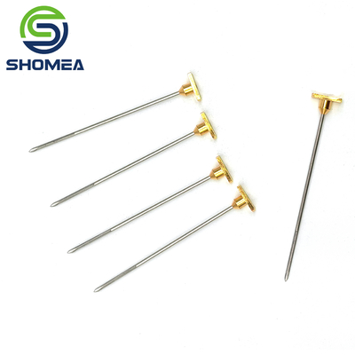 Customized 0.6-1.2mm Diameter  Stainless Steel Hair Implants Needle With Sharp Tip