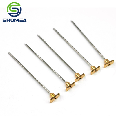 Customized 0.6-1.2mm Diameter  Stainless Steel Hair Implants Needle With Sharp Tip
